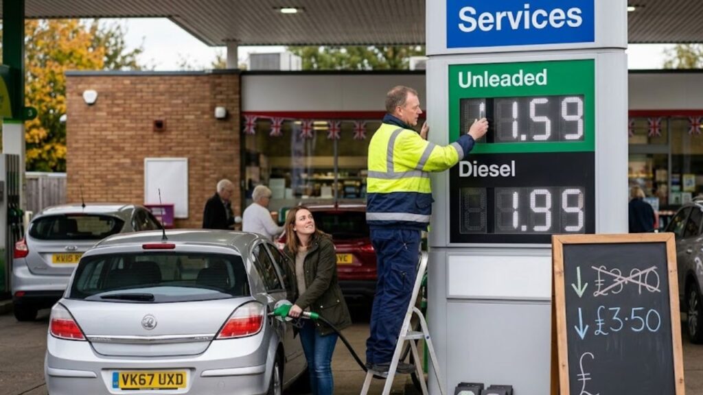 UK Fuel Prices Fall